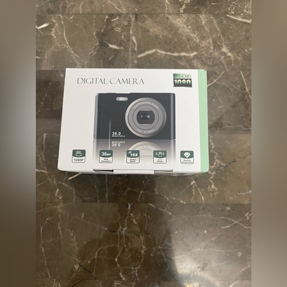 New! Unused! Digital Camera, Camera FHD 1080P 36.0 Mega Pixels Vlogging Camera w - Picture 9 of 15